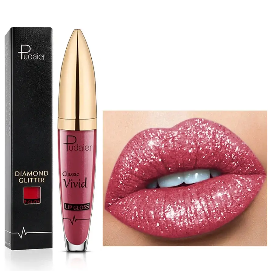 Glitzer Lipgloss Wasserfest – Langanhaltender Glanz mit Vielseitiger Farbauswahl für Jeden Anlass