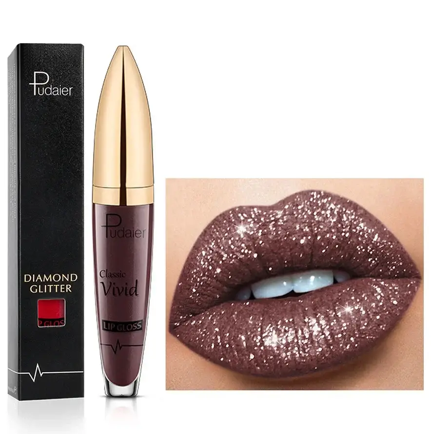 Glitzer Lipgloss Wasserfest – Langanhaltender Glanz mit Vielseitiger Farbauswahl für Jeden Anlass