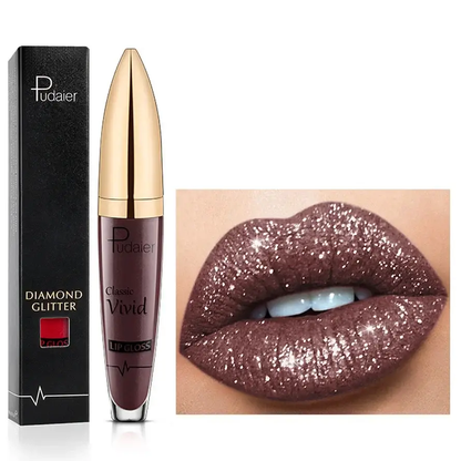 Glitzer Lipgloss Wasserfest – Langanhaltender Glanz mit Vielseitiger Farbauswahl für Jeden Anlass