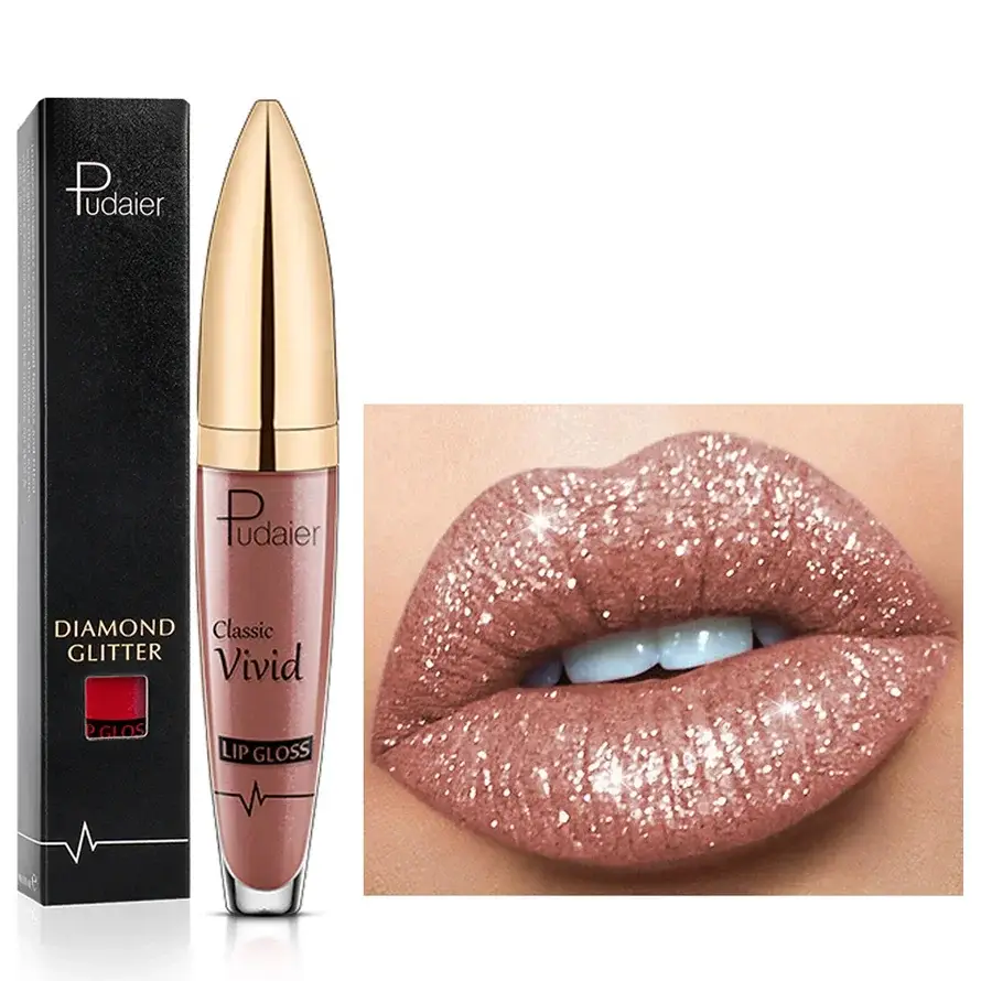 Glitzer Lipgloss Wasserfest – Langanhaltender Glanz mit Vielseitiger Farbauswahl für Jeden Anlass