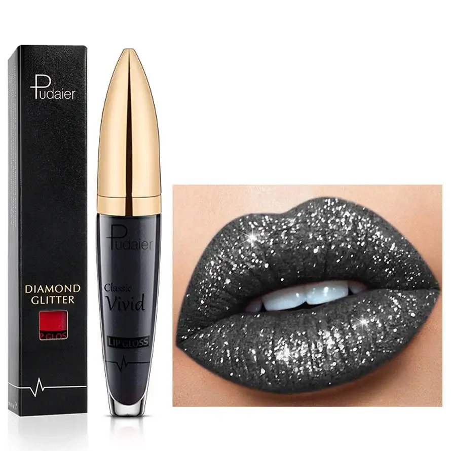 Glitzer Lipgloss Wasserfest – Langanhaltender Glanz mit Vielseitiger Farbauswahl für Jeden Anlass