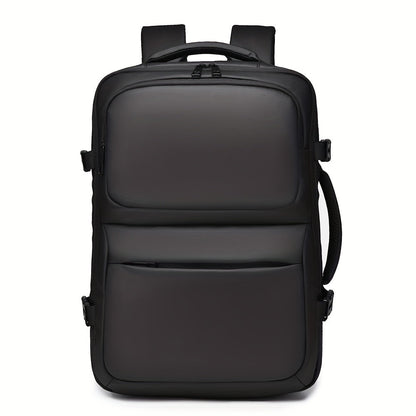 Großer Rucksack für Herren aus strapazierfähigem Material – Business-Rucksack mit mehreren Fächern für Schule, Arbeit und Reisen