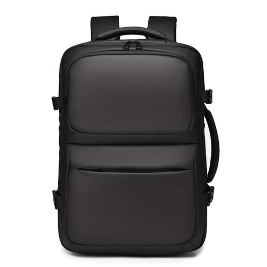 Großer Rucksack für Herren aus strapazierfähigem Material – Business-Rucksack mit mehreren Fächern für Schule, Arbeit und Reisen