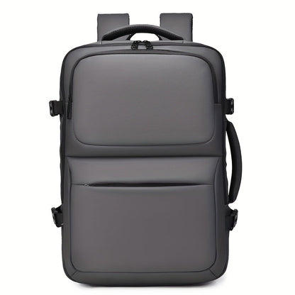 Großer Rucksack für Herren aus strapazierfähigem Material – Business-Rucksack mit mehreren Fächern für Schule, Arbeit und Reisen