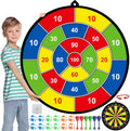 Große Doppel-Dartscheibe für Kinder – sicher und lehrreich, ideal für drinnen und draußen, ab 3 Jahren