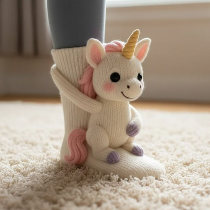 HUGGY SOCKS – immer warm – Einheitsgröße – Unisex 10