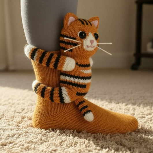 HUGGY Socken – immer warm – Einheitsgröße – Unisex 10