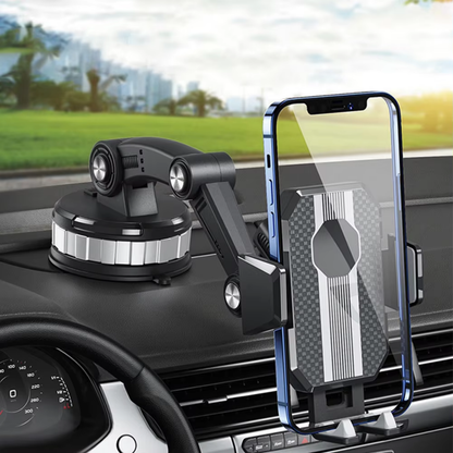 Halterung Handy Auto | Auto Halterung für Handy mit Saugnapf und 360° Drehung