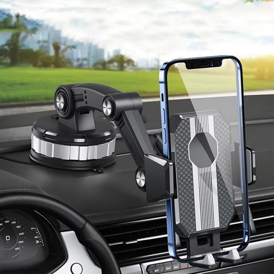 Halterung Handy Auto | Auto Halterung für Handy mit Saugnapf und 360° Drehung