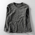 Herren Langarm T Shirt Mit Klassischer Passform | Minimalistischer Stil
