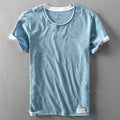 Herren T Shirt mit kurzen Ärmeln und klassischer Passform | Minimal Style