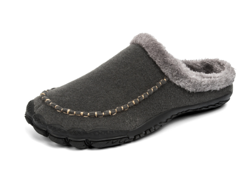 Hausschuhe Herren | Pantoffeln für Winter mit Antislip-Sohle und Plüschfutter