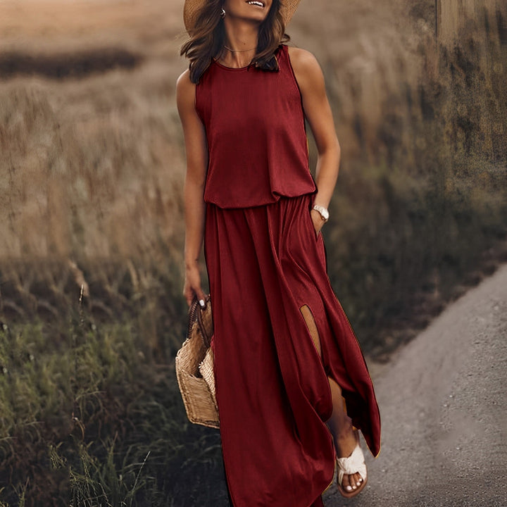 Heather | Moderne buntes Damenkleid 0
