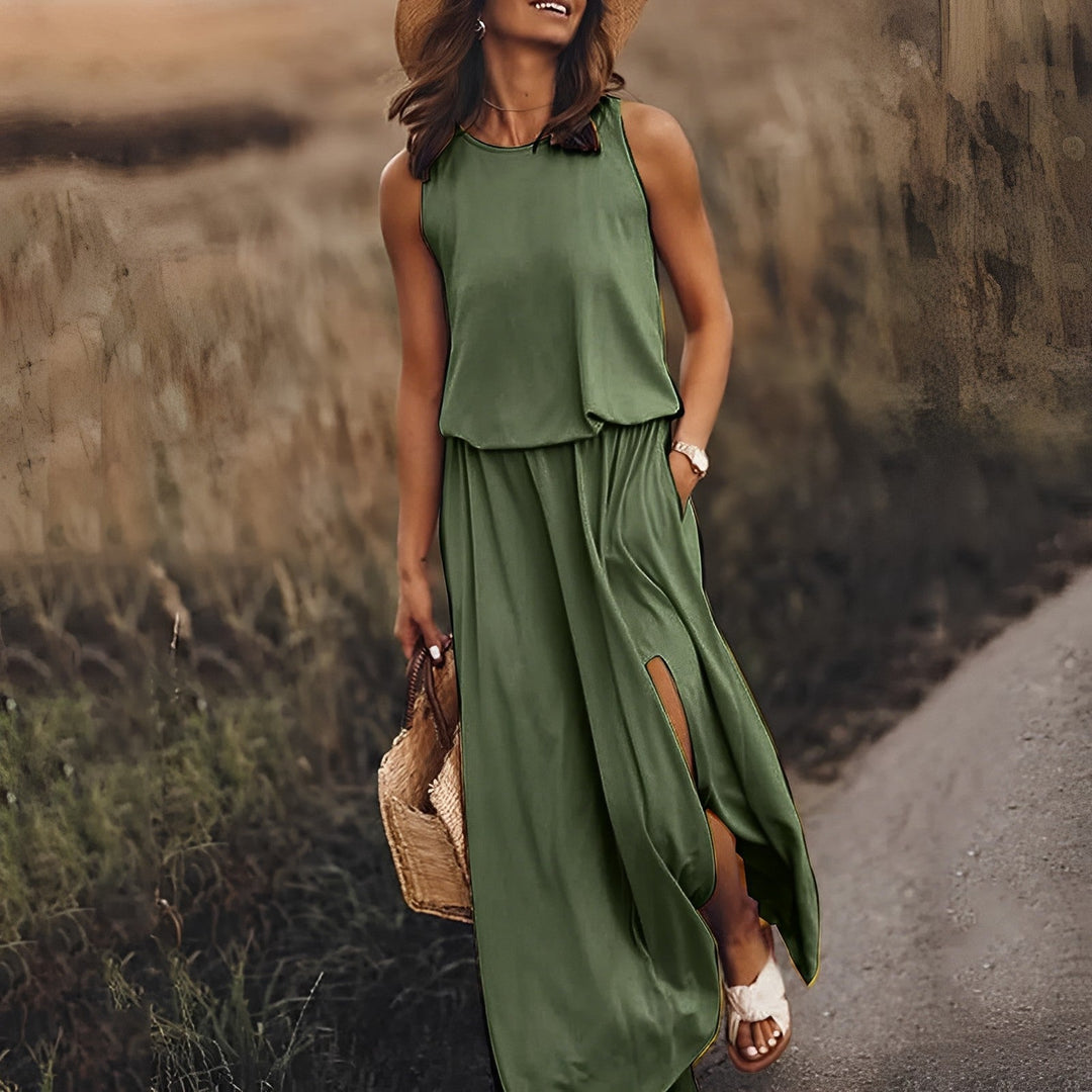 Heather | Moderne buntes Damenkleid 2