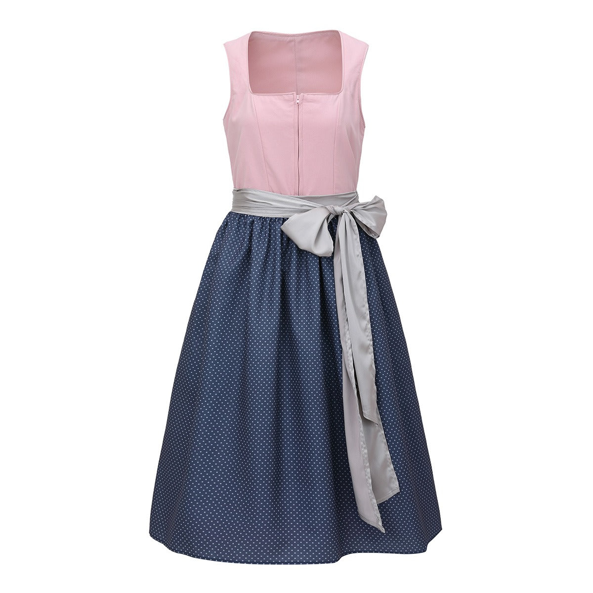 Hellrosa Dirndl im Vintage-Stil – Oktoberfest | Romantisches Wiesn-Outfit für einen stilvollen Auftritt