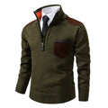 Herbstlicher luxuriöser weicher Strickpullover für Herren – Archer