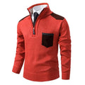 Herbstlicher luxuriöser weicher Strickpullover für Herren – Archer