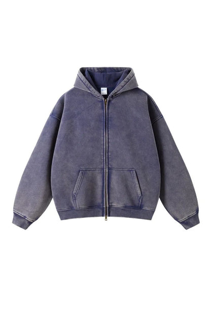 Herren-Kapuzenpullover mit Reißverschluss