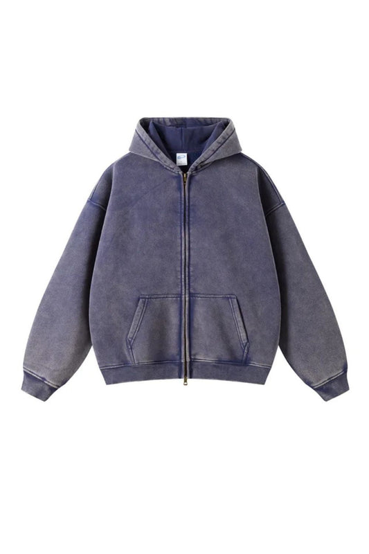 Herren-Kapuzenpullover mit Reißverschluss