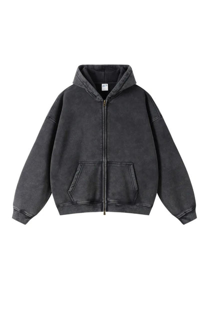 Herren-Kapuzenpullover mit Reißverschluss