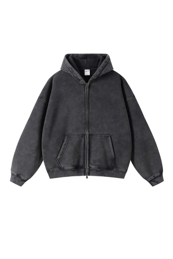Herren-Kapuzenpullover mit Reißverschluss
