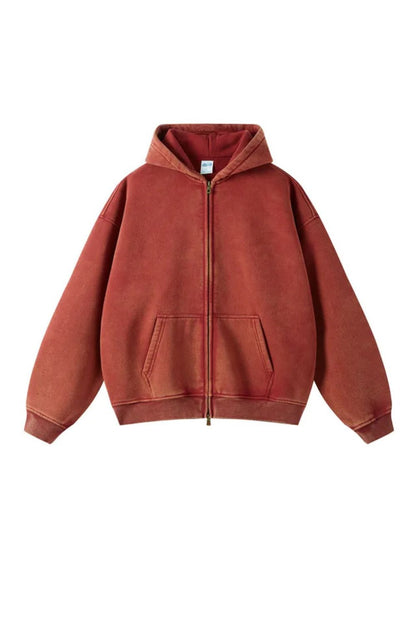 Herren-Kapuzenpullover mit Reißverschluss