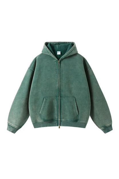Herren-Kapuzenpullover mit Reißverschluss