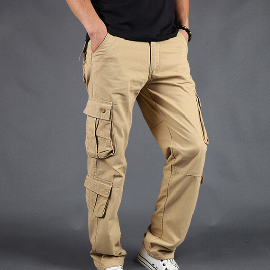 Herren Cargohose | weicher Stoff | Strapazierfähig, bequem & kühl | Outdoor & Freizeit