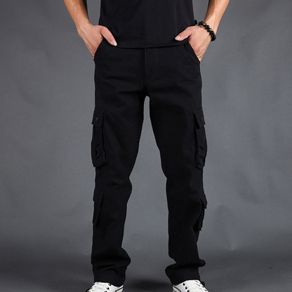 Herren Cargohose | weicher Stoff | Strapazierfähig, bequem & kühl | Outdoor & Freizeit
