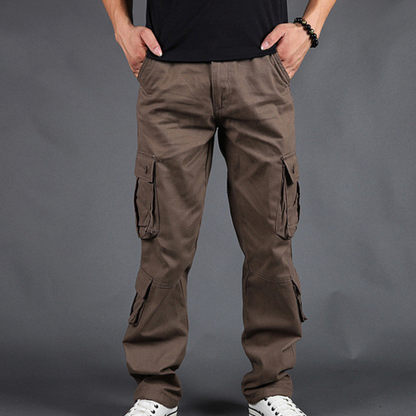 Herren Cargohose | weicher Stoff | Strapazierfähig, bequem & kühl | Outdoor & Freizeit