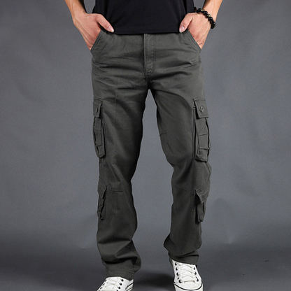 Herren Cargohose | weicher Stoff | Strapazierfähig, bequem & kühl | Outdoor & Freizeit