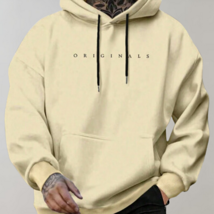 Herren Hoodie mit Grafikdruck | Lässiger Pullover mit „Originals“-Textdesign