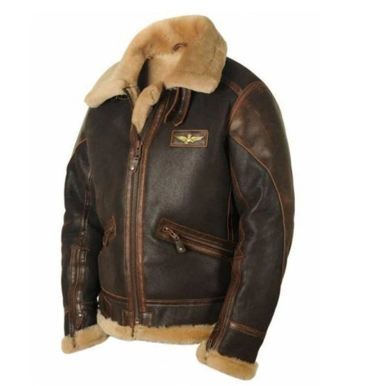 Herren Jacke | Winter Jacke Herren für kalte Tage, Dicke Vintage Jacke für Herren