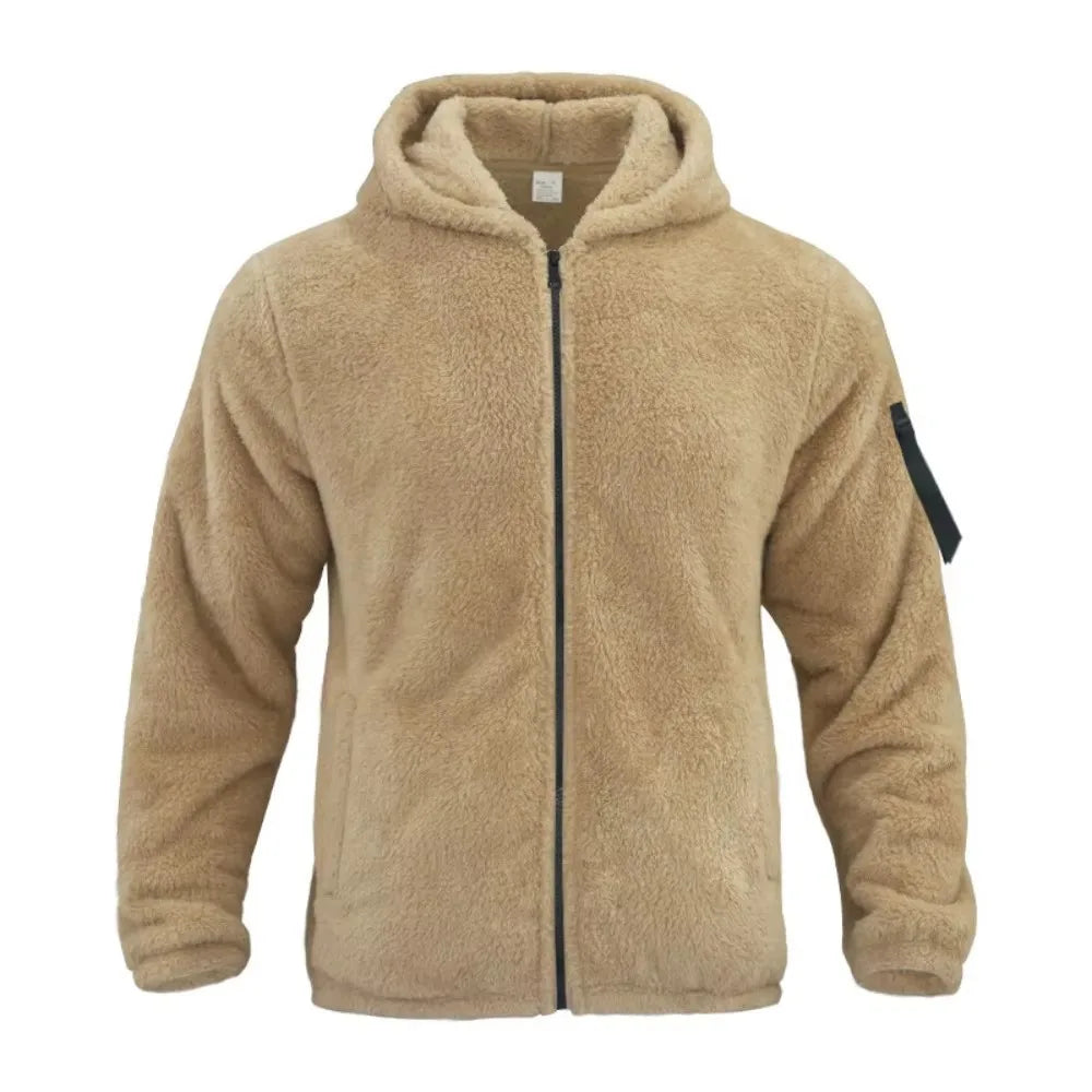 Herren Jacke | Winter Jacke Herren für kalte Tage mit Kapuze und praktischen Taschen