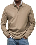 Herren Poloshirt Langer Arm | Poloshirts Für Männer - Vielseitig Für Freizeit Und Formal