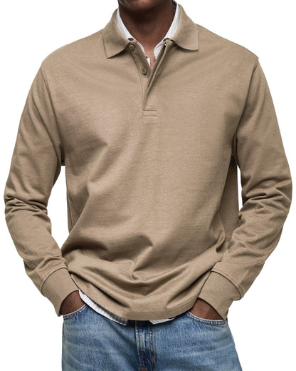 Herren Poloshirt Langer Arm | Poloshirts Für Männer - Vielseitig Für Freizeit Und Formal