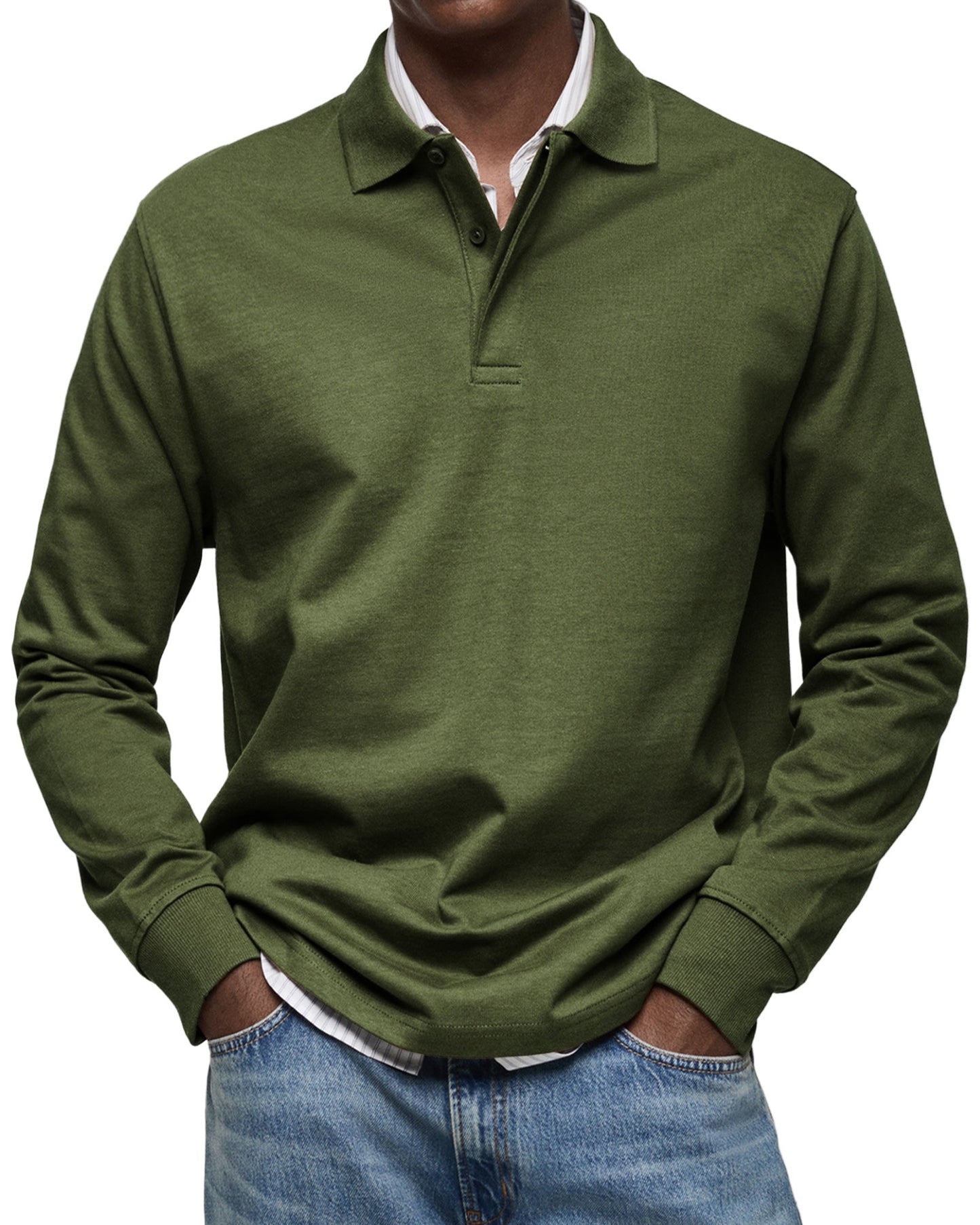 Herren Poloshirt Langer Arm | Poloshirts Für Männer - Vielseitig Für Freizeit Und Formal