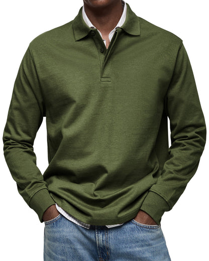 Herren Poloshirt Langer Arm | Poloshirts Für Männer - Vielseitig Für Freizeit Und Formal