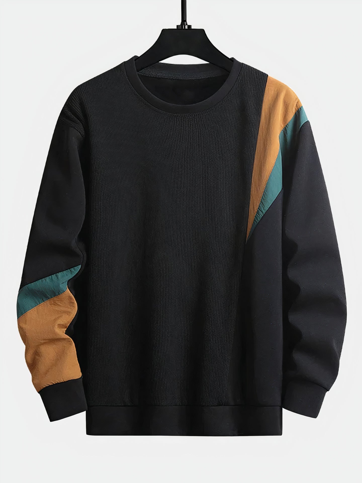 Herren Pullover | Herbstmode für Männer mit Modernem Colour-Block Design