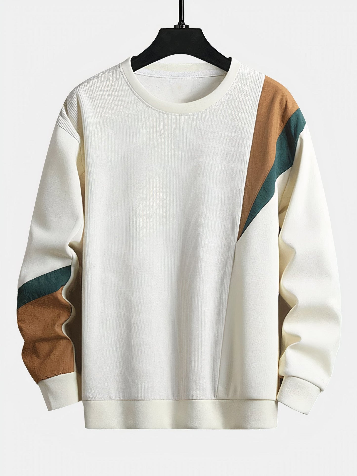 Herren Pullover | Herbstmode für Männer mit Modernem Colour-Block Design