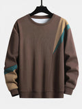 Herren Pullover | Herbstmode für Männer mit Modernem Colour-Block Design