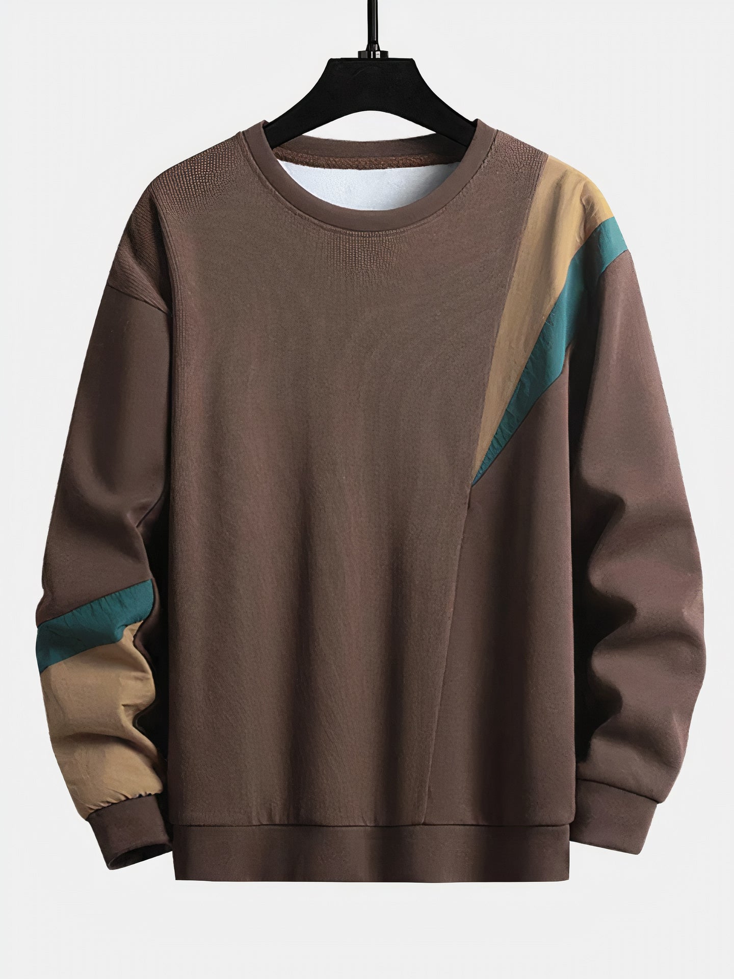 Herren Pullover | Herbstmode für Männer mit Modernem Colour-Block Design