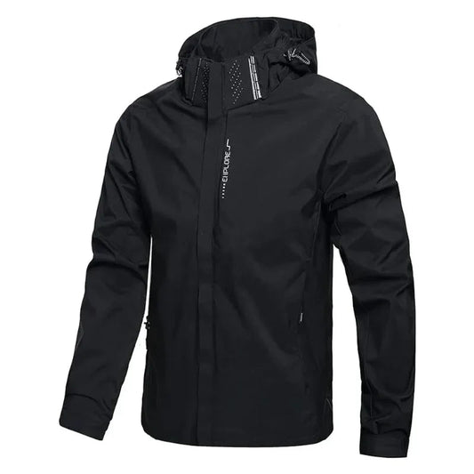 Herren Regenjacke | Wasserdichte Outdoor-Bekleidung für aktive Männer
