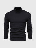 Herren-Rollkragenpullover – bequem, maschinenwaschbar, zeitloses Design, in verschiedenen Farben und Größen erhältlich