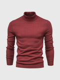 Herren-Rollkragenpullover – bequem, maschinenwaschbar, zeitloses Design, in verschiedenen Farben und Größen erhältlich
