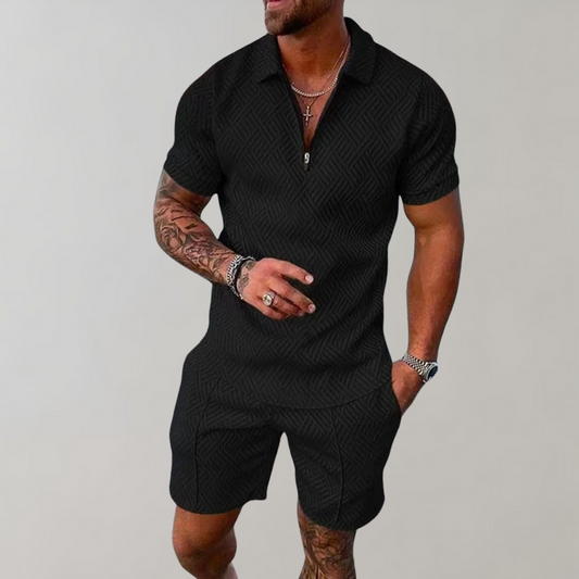 Herren Sommer Outfit | Polo Shirt und Kurze Hose für Männer