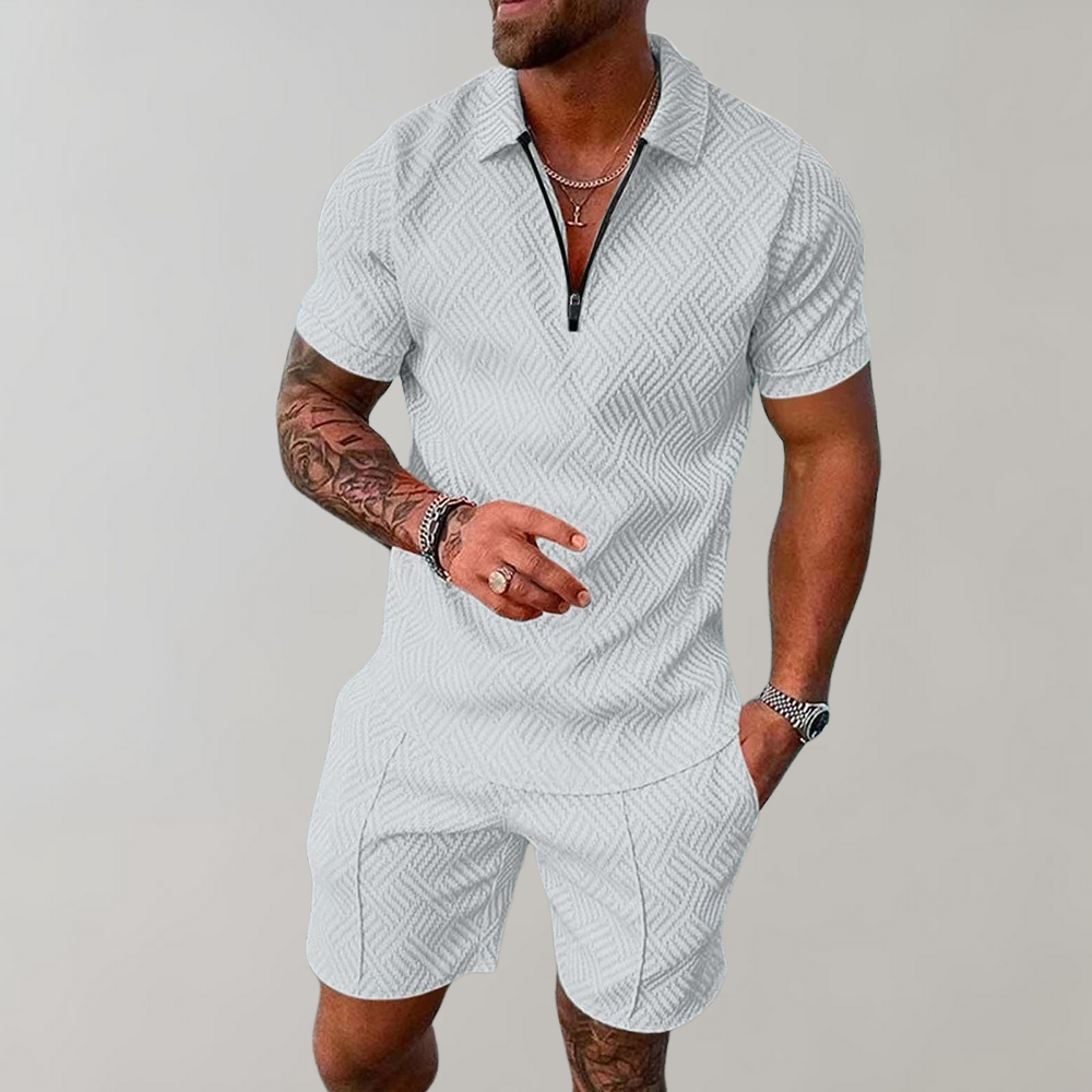 Herren Sommer Outfit | Polo Shirt und Kurze Hose für Männer