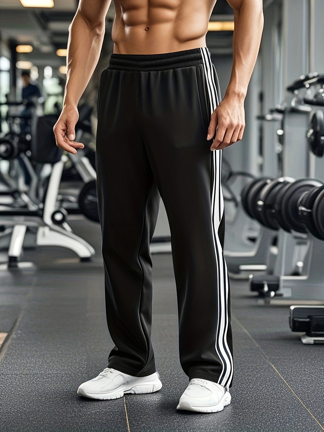 Herren Sporthose | Trainingshose für Sport, Laufen und Freizeit ganzjährig