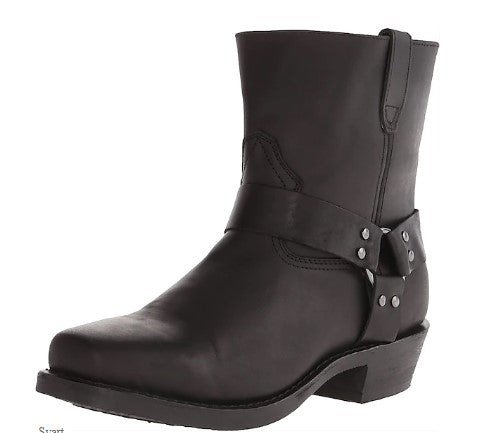 Herren Westernstiefel Echtes Kunstleder Klassisches Design0