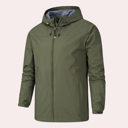 Herren Windbreaker mit Kapuze | Outdoor-Bekleidung für Herren, alle Jahreszeiten